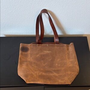 Handmade Leather Tote Bag
